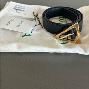Bottega Veneta Triangle Belt 80